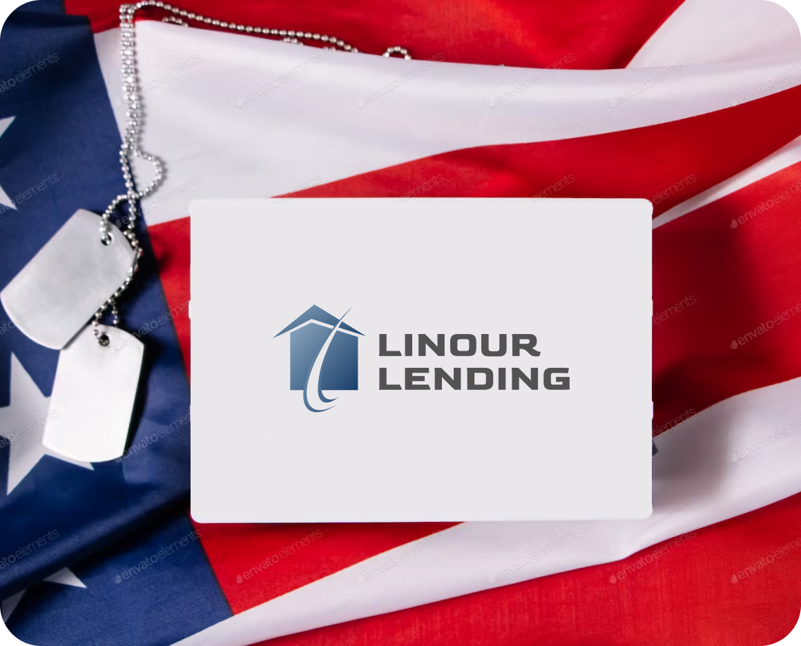 Veteran family in front of their home